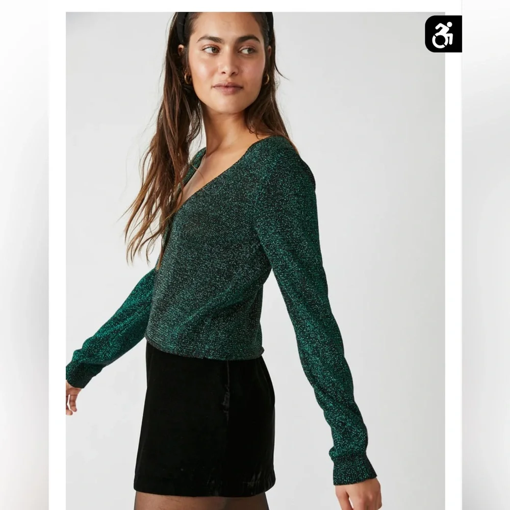 Free People Emmaline Cardi Alpine Combo